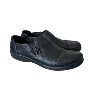 Clarks Cheyn Madi Women’s Leather Slip-On Shoes